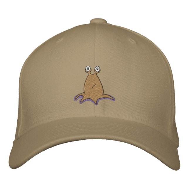 Alien StickHat Bestickte Baseballkappe (Vorderseite)