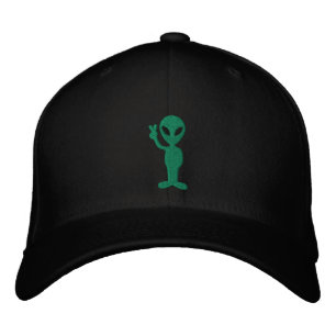 Alien StickHat Bestickte Kappe