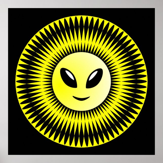 Alien Sun Poster (Vorne)