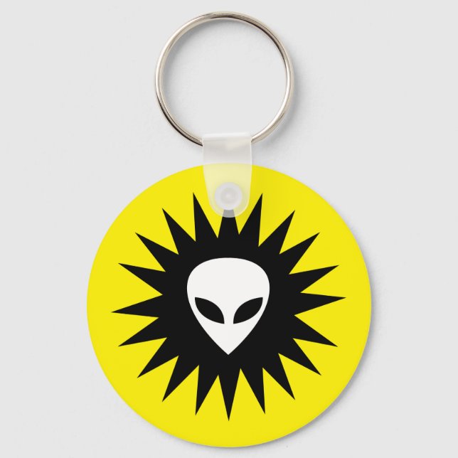 Alien Sun Schlüsselanhänger (Vorderseite)