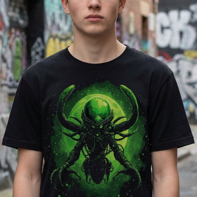 Alien T-Shirt | HP Lovecraft Cosmic Horror Tee (Von Creator hochgeladen)