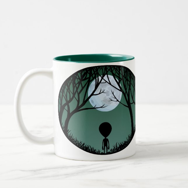 Alien Tasse Gray Extraterrestrische Cups & Alien G (Links)