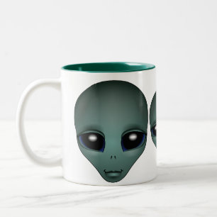 Alien Tasse Gray Extraterrestrische Cups & Alien G