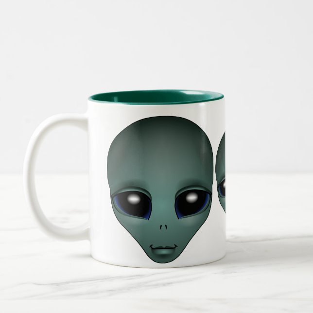Alien Tasse Gray Extraterrestrische Cups & Alien G (Links)
