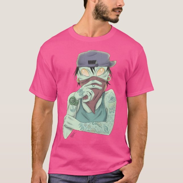 Alien Tattoo T-Shirt (Vorderseite)