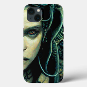 Alien Tech Girl Science Fiction Case-Mate iPhone Hülle