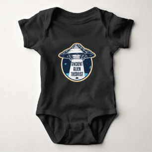 Alien Theoretische Science Fiction Fan Sci Fi Baby Strampler