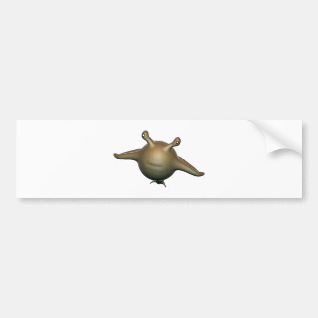 Alien Tier animal Mars Martian Autoaufkleber (Vorne)