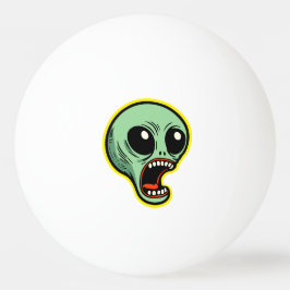 Alien Tischtennisball
