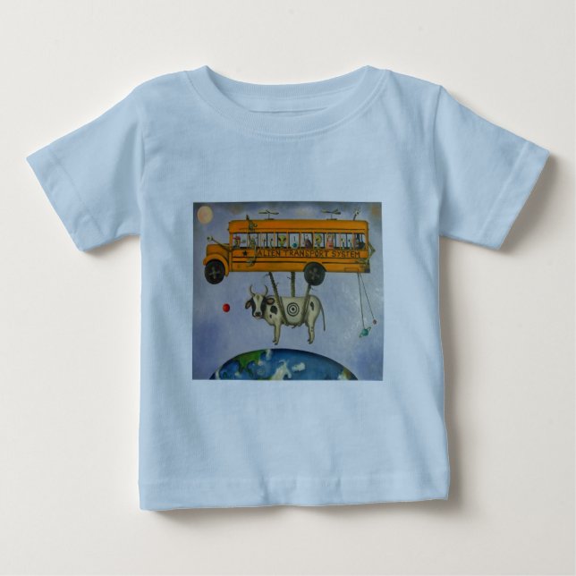 Alien-Transport-System Baby T-shirt (Vorderseite)