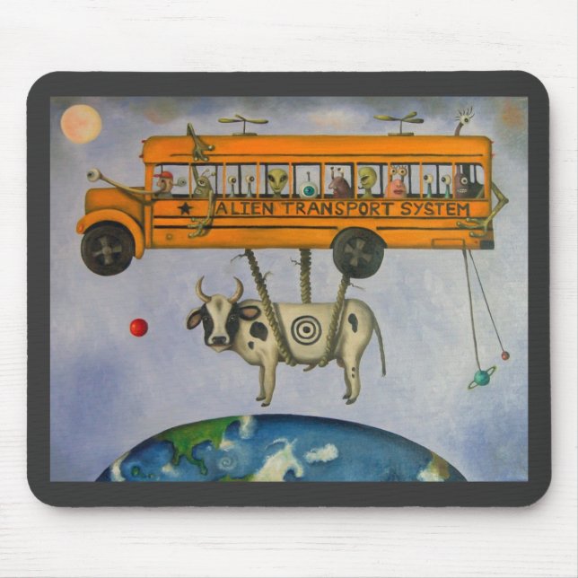 Alien-Transport-System Mousepad (Vorne)