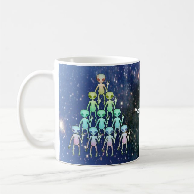 Alien Triangle Kaffeetasse (Links)