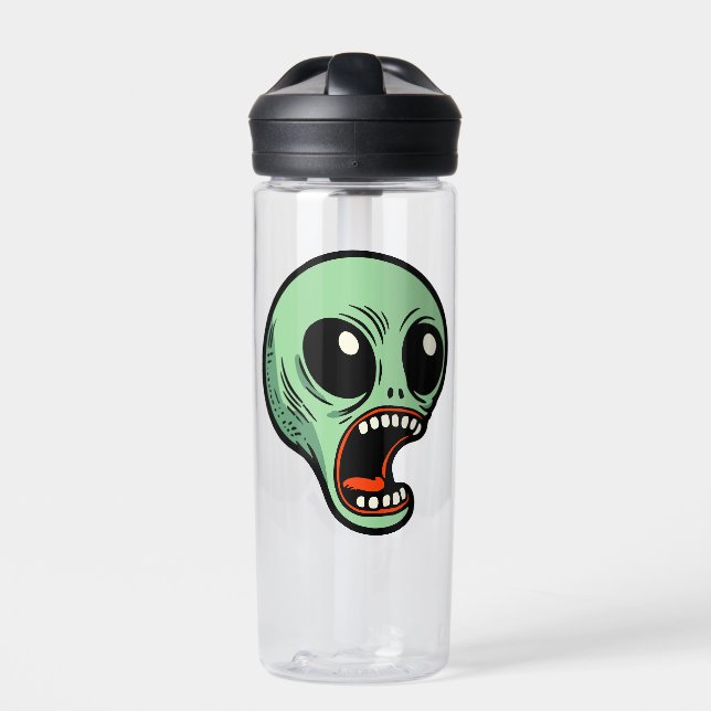 Alien Trinkflasche (Vorderseite)