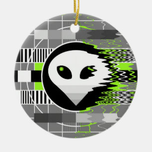 ALIEN TV KERAMIK KERAMIKORNAMENT