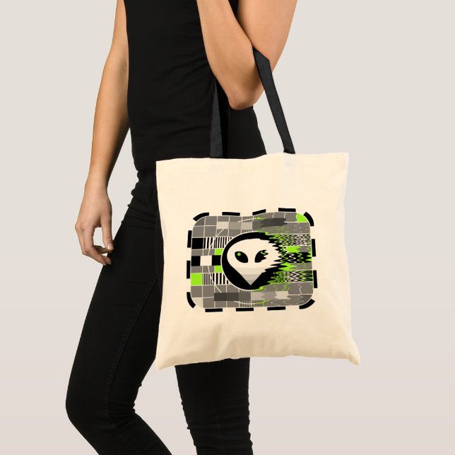 Alien TV Shaped Tote Tasche (Vorderseite (Produkt))