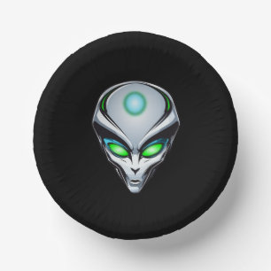 Alien UFO Abduction Space Geburtstagsparty Pappteller