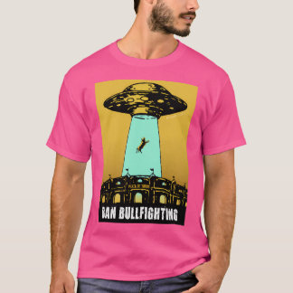Alien Ufo Bull Entführung T-Shirt