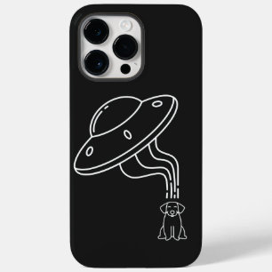 Alien-UFO entführt einen Hundewelpen  Case-Mate iPhone 14 Pro Max Hülle