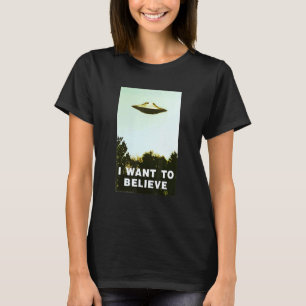 Alien Ufo Junter Shirt Wollte ich, Ufo Day zu glau