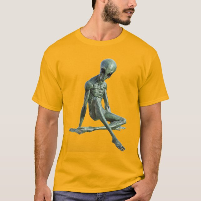 Alien, UFO-Shirt! T-Shirt (Vorderseite)