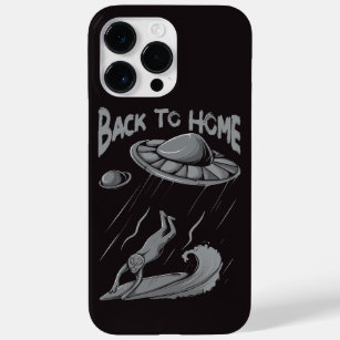 Alien ufo Surfanleitung mit Zurück zum Zuhause Case-Mate iPhone 14 Pro Max Hülle