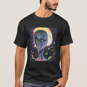 Alien UFO UAP 51 Gebiet grau aus dieser Welt Kreat T-Shirt