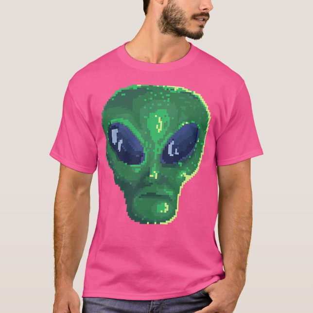 Alien Ufos Geschenk T-Shirt (Vorderseite)