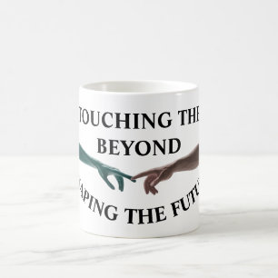 Alien und Mensch Kaffeetasse