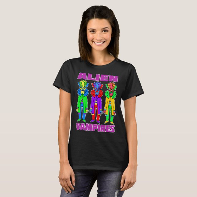 Alien-Vampire #2 T-Shirt (Vorne ganz)