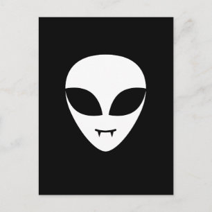 Alien Vampire/Vampyre Postcard Postkarte