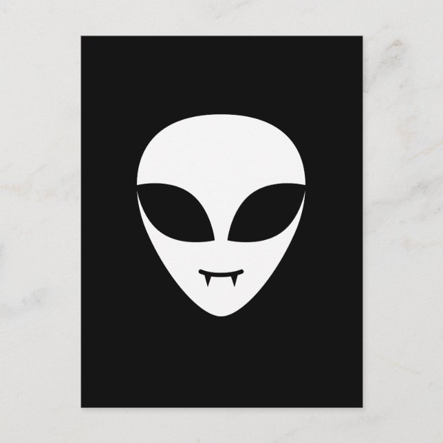 Alien Vampire/Vampyre Postcard Postkarte (Vorderseite)