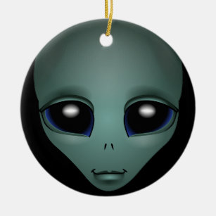 Alien-Verzierungs-niedliche alien-Dekoration Keramik Ornament