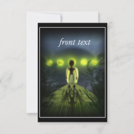 Alien Visitor Einladung