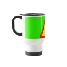 Alien warnt Lila Alien Vorsicht signieren