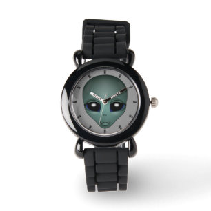 Alien Watch Niedlich Grau Alien ET Alien Wrist Wat Armbanduhr