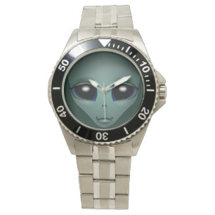Alien Watch Niedlich Grau Alien ET Alien Wrist Wat Armbanduhr