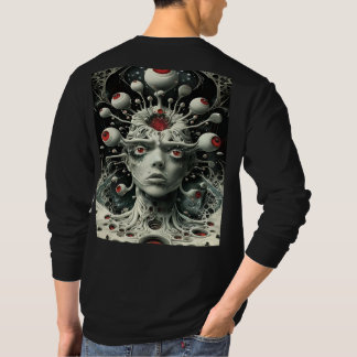 ALIEN WATCHEN FÜR ERDE, ZURÜCKDRUCKT DESIGN T-Shirt