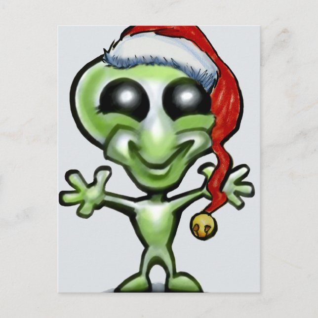 Alien Weihnachten (Vorderseite)