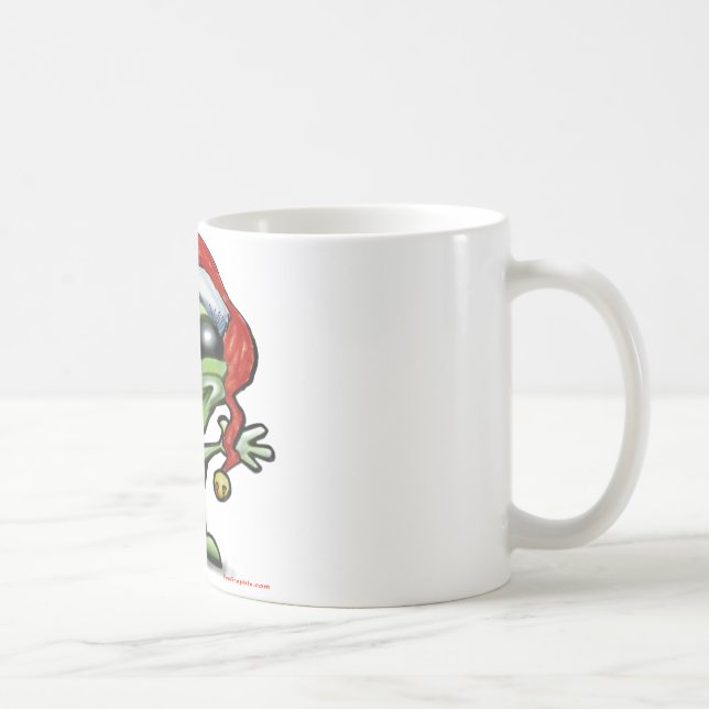 Alien Weihnachten Kaffeetasse (Rechts)