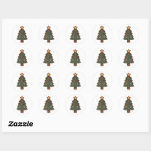 Alien-Weihnachtssticker 5
