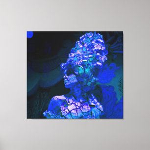 Alien Welt Leinwanddruck