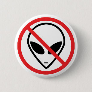 Alien-Widerstand-Knopf Button