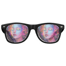 Alien Woman mit kosmischem Haar