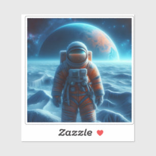 Alien World Explorer unter Fernplaner Aufkleber