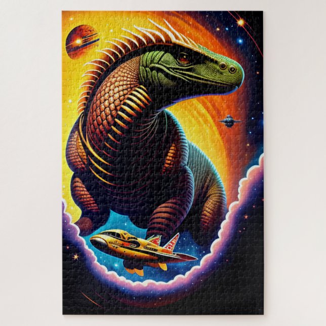Alien Worlds 1014 Stück Jigsaw Puzzle (Vertikal)