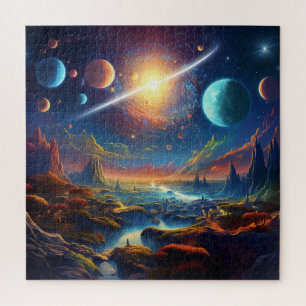 Alien Worlds Puzzle
