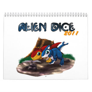Alien-Würfel 2011 - Beta Kalender