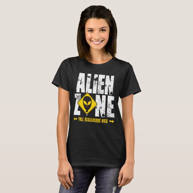 ALIEN ZONE T-Shirt (Vorne ganz)