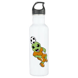 Alien zum Fußball Edelstahlflasche