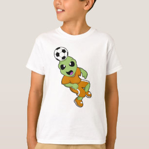 Alien zum Fußball T-Shirt